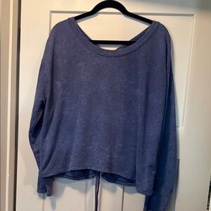 Comfy Blue Women's Sweatshirt